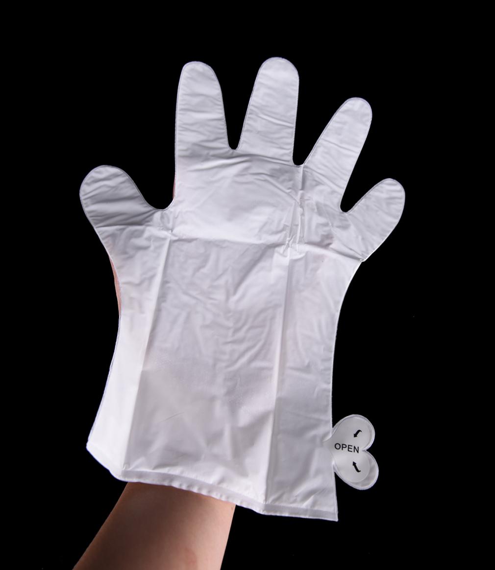 Rosotena 6pcs3pairsスキンケア除去ハンドマスク保湿手袋スパを柔らかくする白い保湿33050026