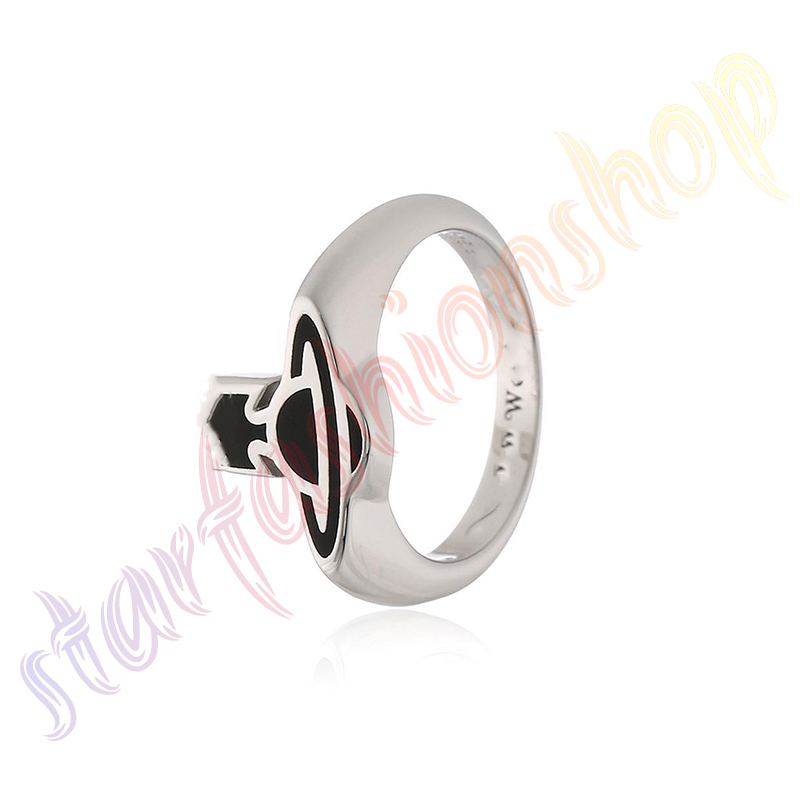 Designer Men's and Women's Rings Punk Versatile Women's Jewelry Luxury Love Saturn