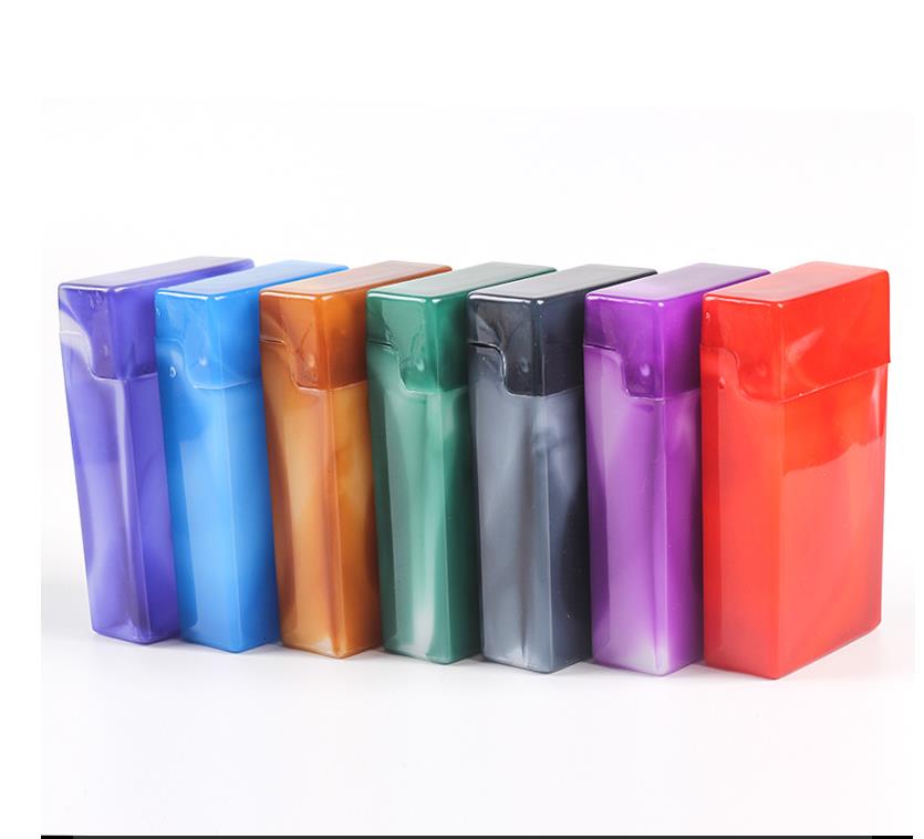 Boîte à cigarettes en plastique de haute qualité pour femme, style moulé par pulvérisation et poncé, nouvelle collection 2022