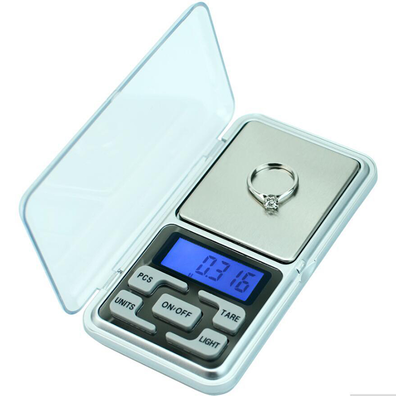 500g/0.1g Bijoux Or Argent Balances Mini Balance Numérique Électronique Portable 200g/0.01g Balance de Poche Gram Digitals Balance Bascula Digital Electronica