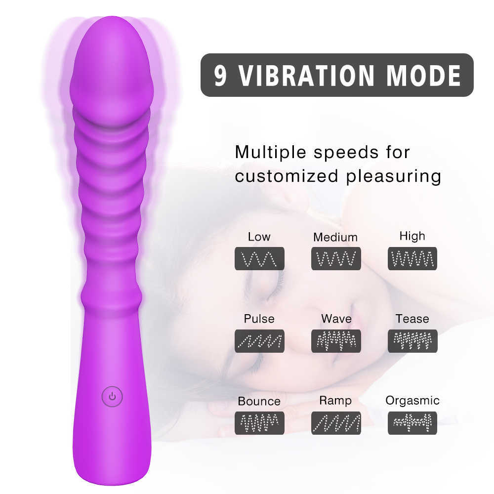 Предметы красоты водонепроницаемые мощные вибраторы сексуальные игрушки G-Spot Clitoris стимулятор для женщин пары для начинающих Vagina Dildo Dildo.