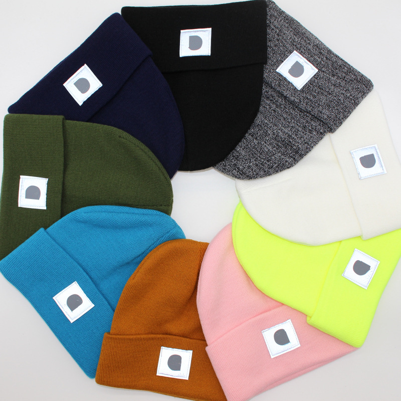 Modedesigner-Beanie-Hüte, Buchstabe, luxuriöse Mützen, Mann und Frau, warme Sport-Beanie-Mütze, einfarbig