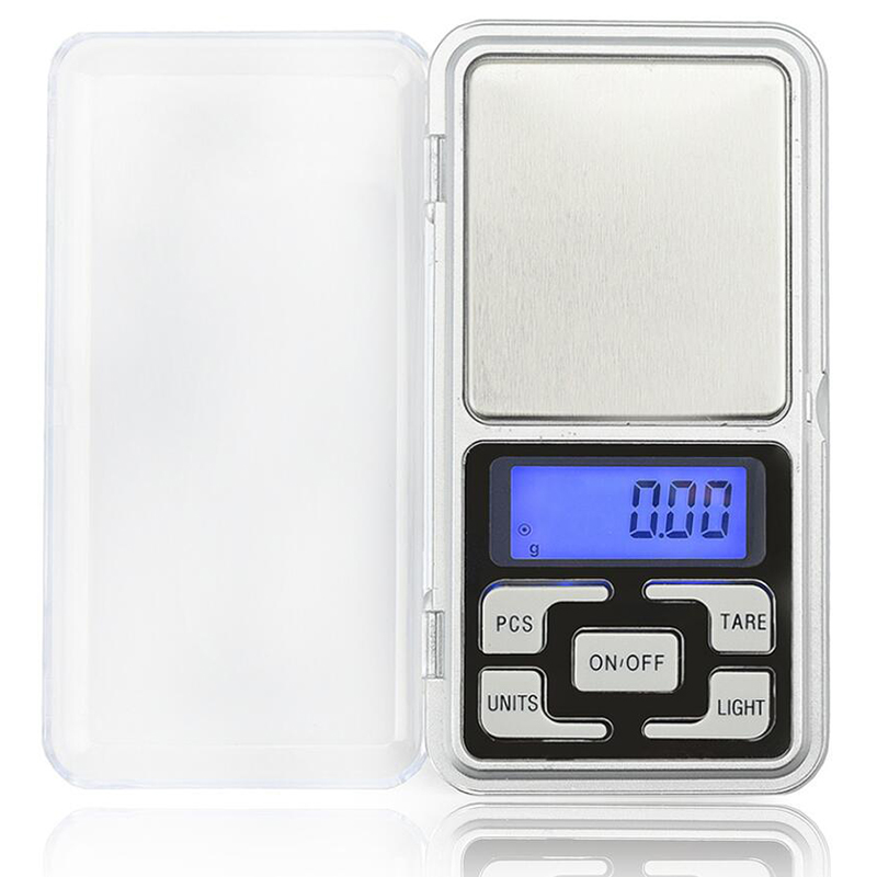 500g/0.1g Jewelry Gold Silver Weigh Scales Mini Portable Electronic Digital Scale 200g/0.01g Pocket Balance Gram Digitals Scale Bascula Digital Electronica