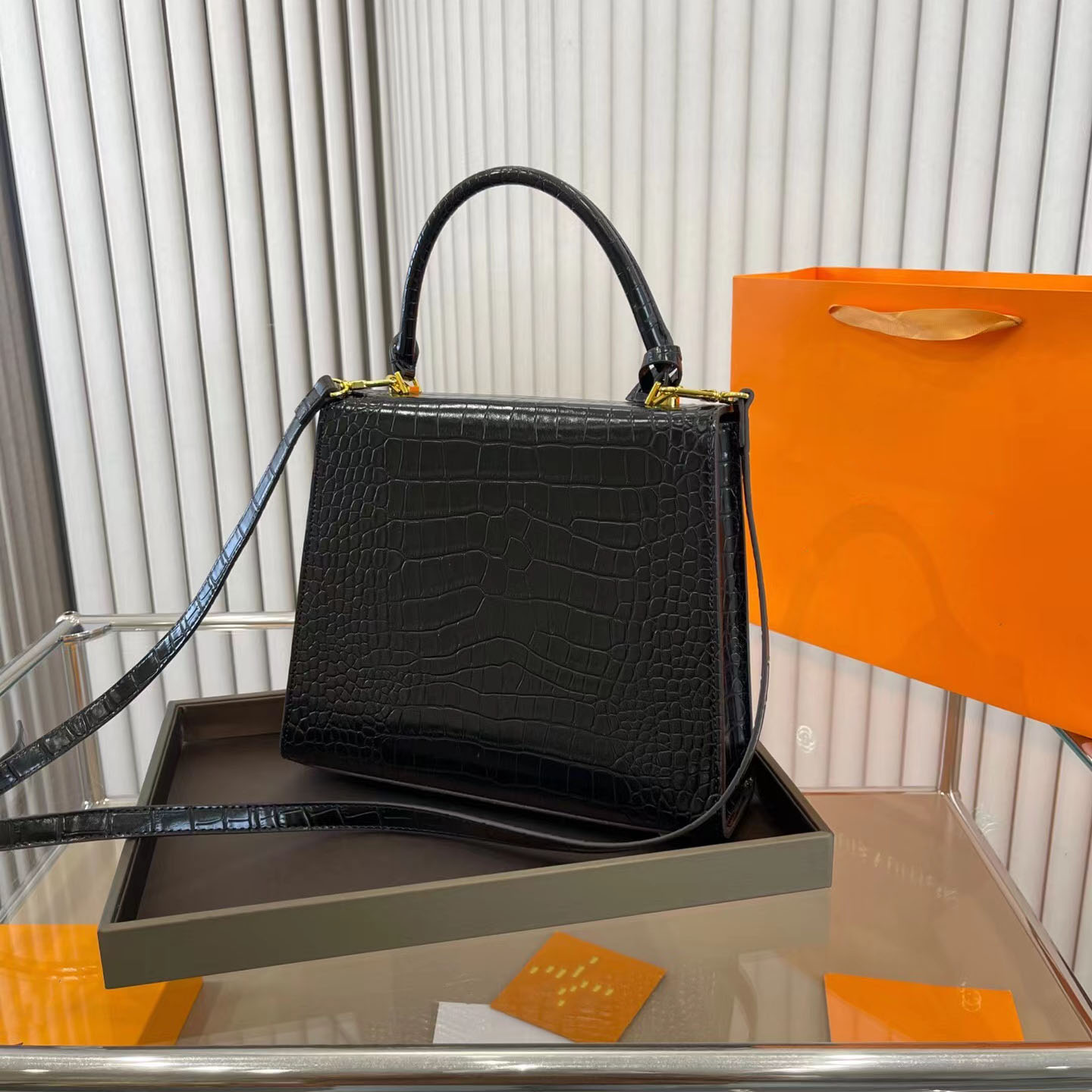 Designer-Tasche, Lederhandtasche, Luxus-Brieftasche, Umhängetasche, Umhängetasche mit großem Fassungsvermögen, klassische Einfachheit, Modetrend, gute Übereinstimmung, sehr schön mit der Box