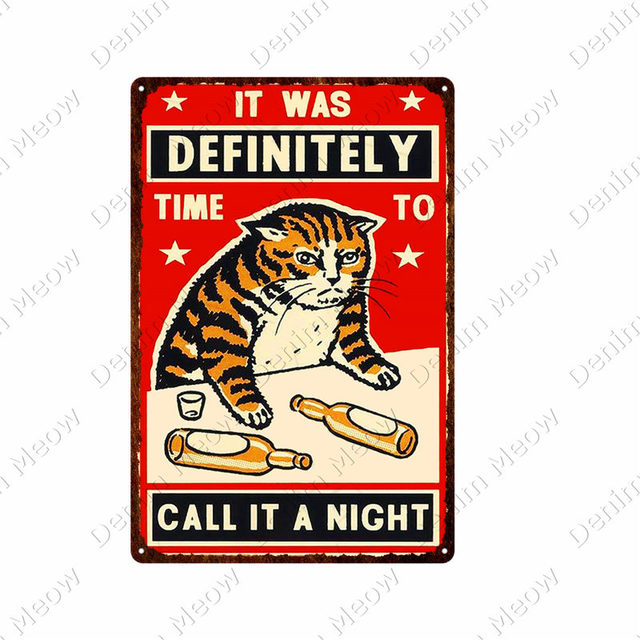 I Do What I Want Metal Painting Animal Signs Bar Room Decor Nice Butt Wall Plate Cat Dog Vintage Tin Poster Funny Gift 20cmx30cm Woo