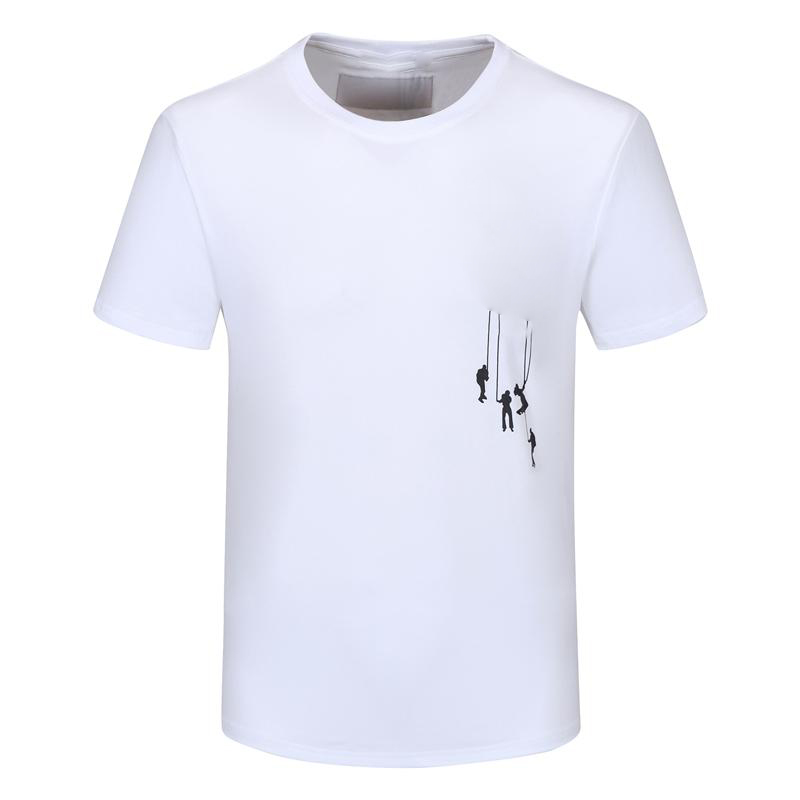 Mode Hommes Designers T-shirts D'été T-shirt Grue Impression Haute Qualité T-shirt Hip Hop Hommes Femmes À Manches Courtes T-shirts Taille LOL M-3XL