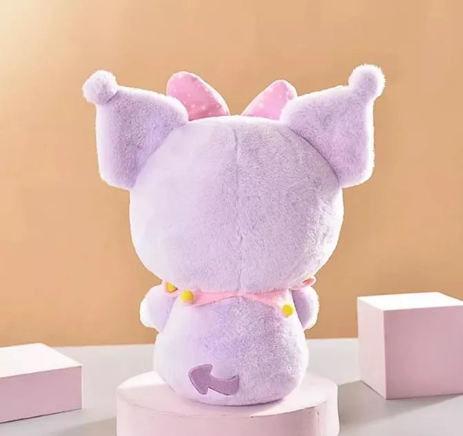 Kouromi 25cm doldurulmuş oyuncak tasarım sevimli yumuşak figür kawaii hayvan anime bebek köpek melodisi peluş oyuncaklar
