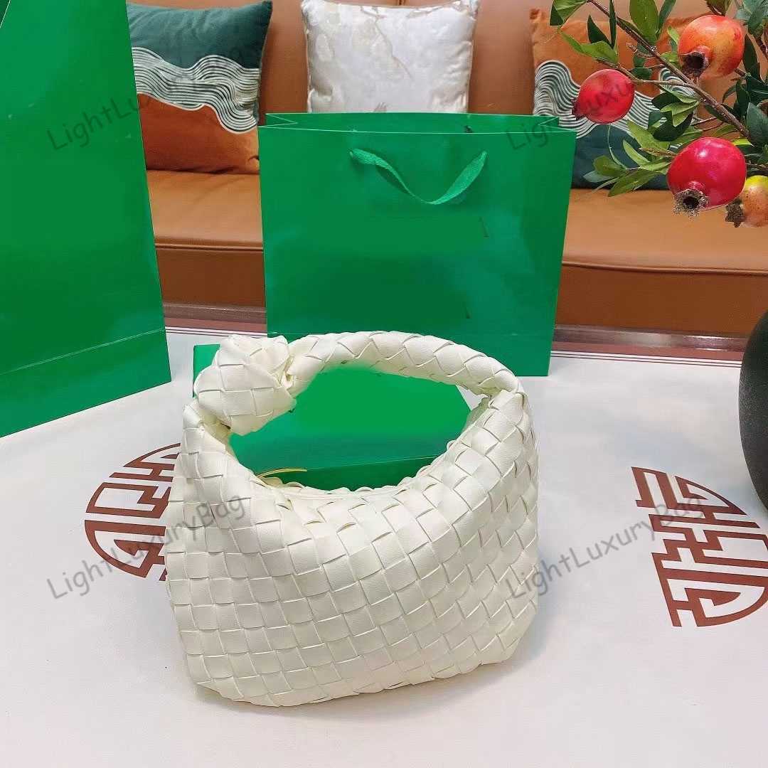 Crochet Subaxillary Bags Luxury Mirror Quality Shoulder tote fashion handbags designer Leather Wallets Women classic Female Purses 221223