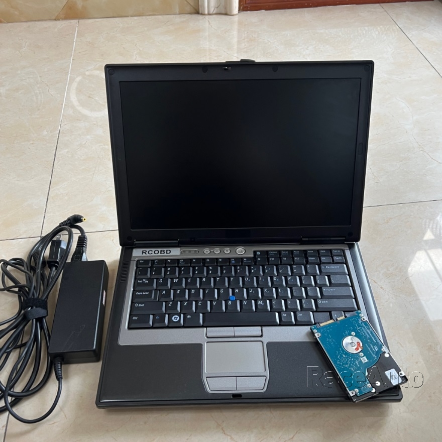 MB 스타 C6 멀티 플렉서 MB SD 연결 C6 Xentry DAS WIS EPC 진단 도구 D630 노트북