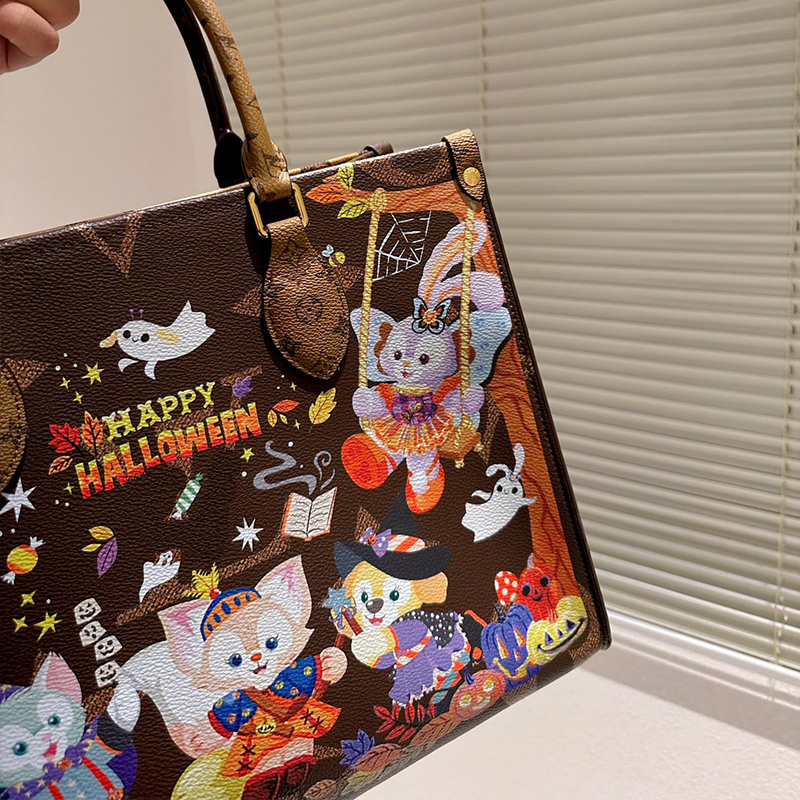 HH Designer Bag Women rabbit pattern Bag Totes Handbags Monograms ONTHEGO GM MM Genuine Leather Handbag Purse Tote Bag Shoulder Crossbody Female backpack