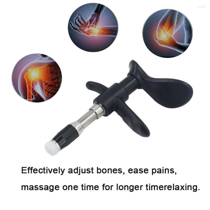 Manual Chiropractic Adjustment Tool Portable Corrective Activation Therapy Massager Gun For Body Muscle Massage Relaxation251a