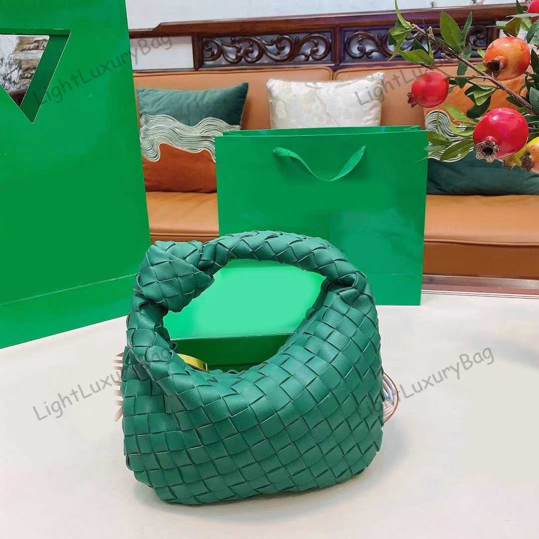 Crochet Subaxillary Bags Luxury Mirror Quality Shoulder tote fashion handbags designer Leather Wallets Women classic Female Purses 221223