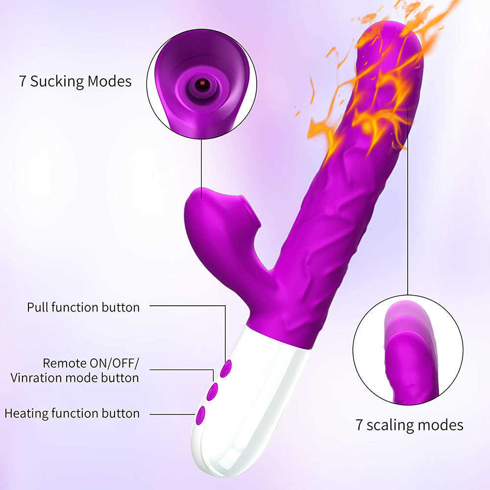 Articles de beauté poussant vibrateurs de succion gros gode pour les femmes rotation Clitoris vagin Stimulation fellation femme vibrateur jouets sexy