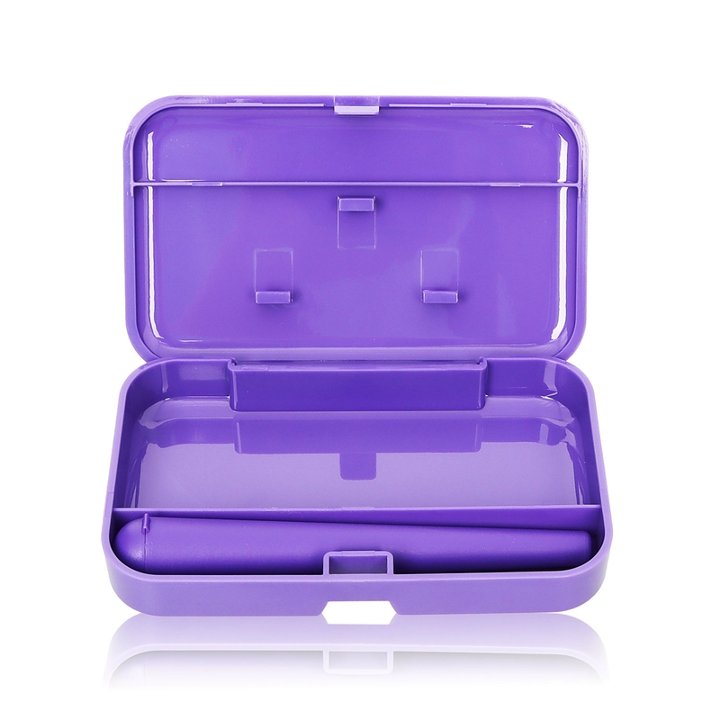 Dernier Fumer Coloré Kit En Plastique Multi-fonction Herbe Sèche Tabac Corne Cône Preroll Rouleau Porte-Cigarette Tube Boîte De Rangement Stash Case Conteneur DHL