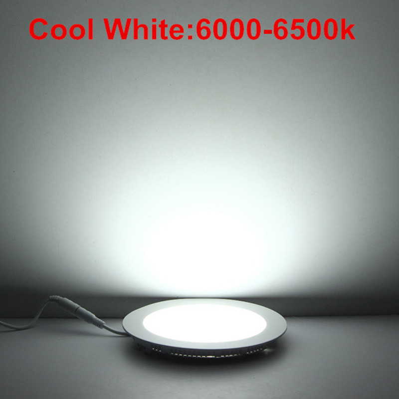 LED infälld downlights lampa dimbar 4W 6W 9W 12W 15W 18W 21w WarmnaturalCool White Superthin LED Panel Light Drives6077779