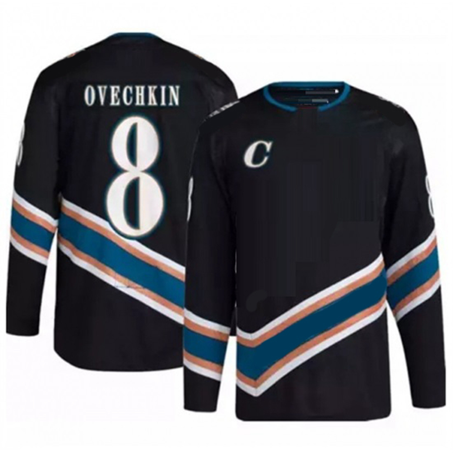 Chandails de hockey personnalisés de la série Stadium 2023 Reverse Retro Camo Fights Cancer Ovechkin TJ Oshie Backstrom Kuznetsov Wilson Carlson Strome Sheary Milano Sandin Mantha