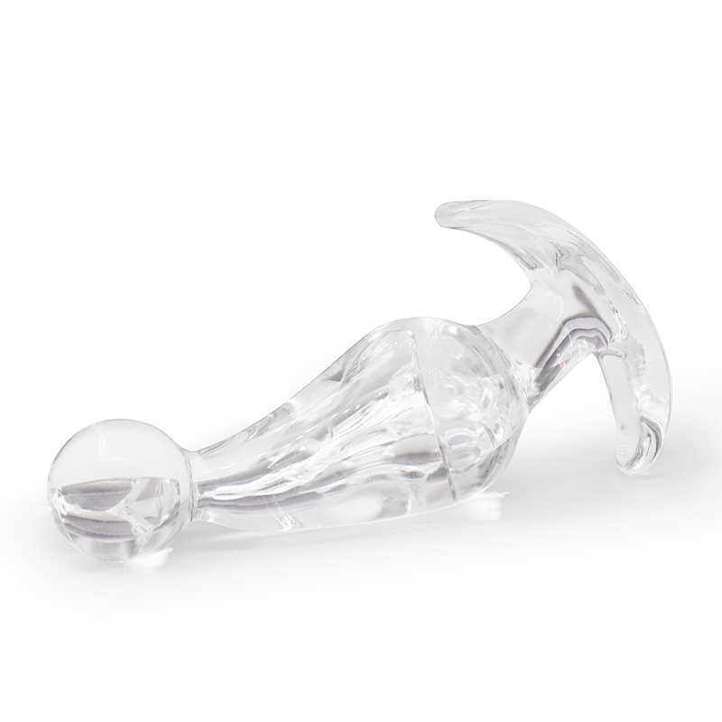 Schönheit Artikel Glas Anal Plug Transparent Dildo sexy Spielzeug Anker Butt Prostata-massagegerät Für Männer Big Buttplug Anus Stopper