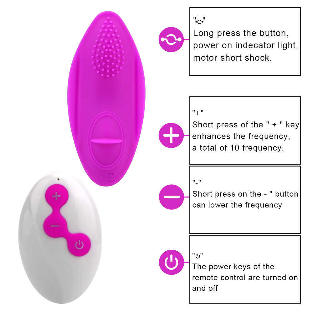 Güzellik Ürünleri Klitoral Stimülatör Giyim Kablosuz Uzaktan Seksi Oyuncaklar Kadınlar İçin Silikon Külot Yapay penis Vibratör Kadın Mastürbatör Titreşimli Yumurta
