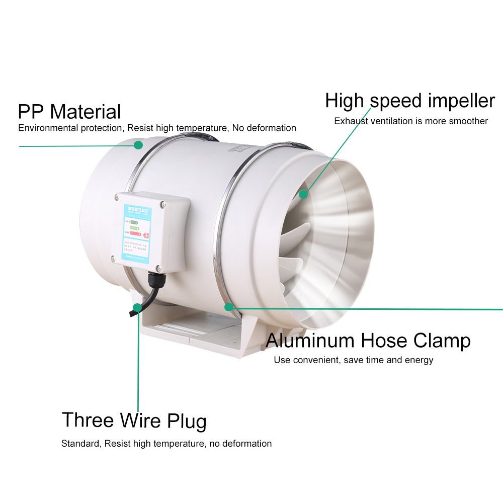 Växande system växer lampor växt tältrum komplett kit hydroponic led växer ljus med kolfilter luftfläkt för växtarbetet H293D