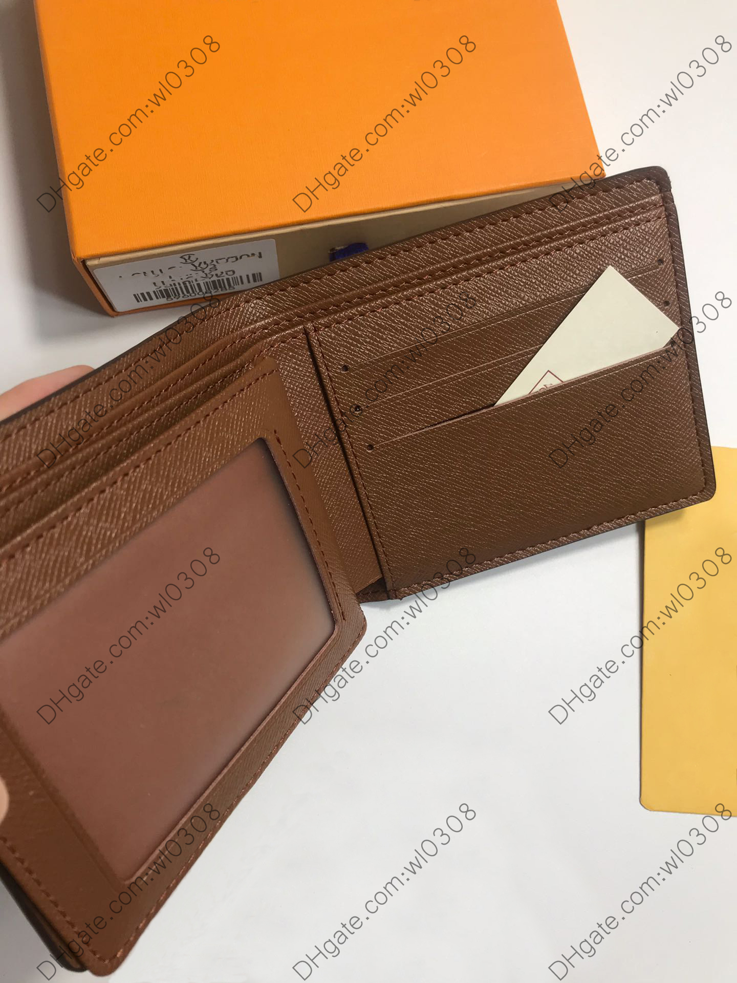 2023 Top High Quality Designers Wallets Cardholder France Paris Plaid Style  Luxurys Mens Wallet Designers Women Wallet High End Luxurys Designers Wallet  With Box From Wl0308, $8.55