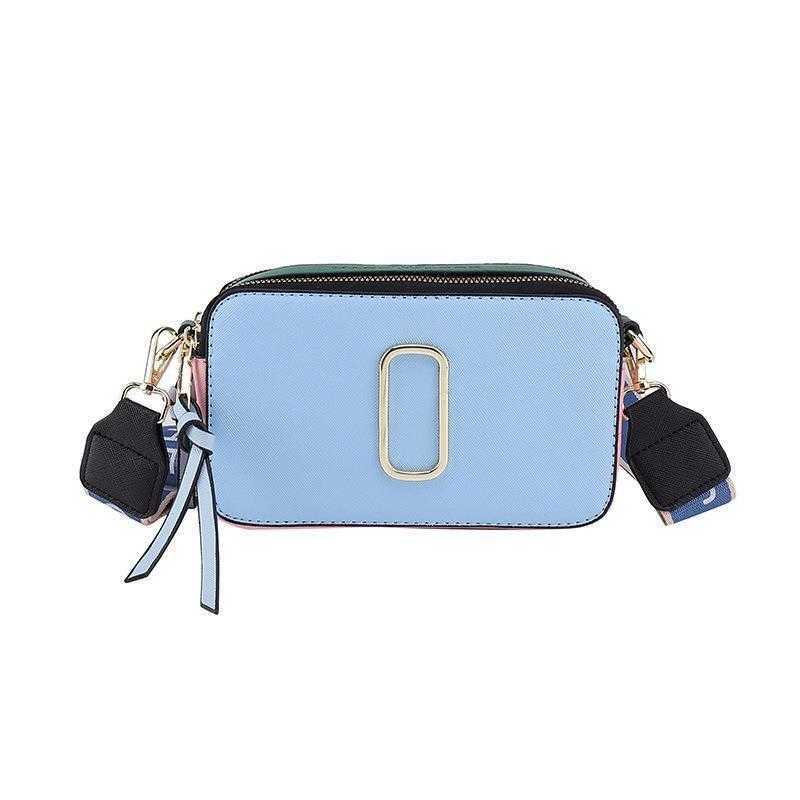 Fashion Women Sholuder Bags Contrast Color Small Square Bag Letter Single Messenger Bag3000