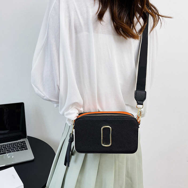Fashion Women Sholuder Bags Contrast Color Small Square Bag Letter Single Messenger Bag3000