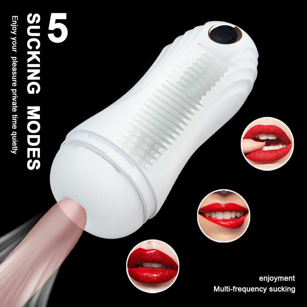 Beauty Items Masturbators For Men Automatic Sucking sexy Machine Real Vagina Male Masturbation Cup Pussy Pocket Vibrating sexyshop Products