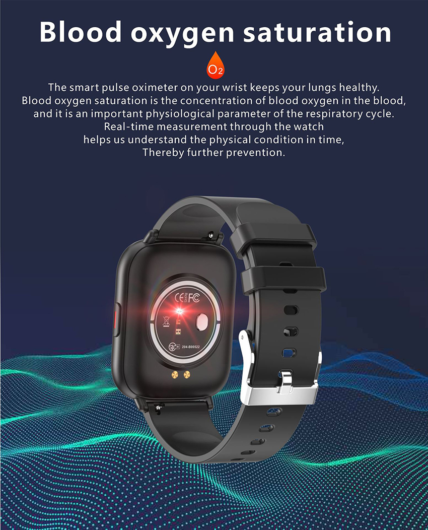 Q9Pro GT2 Smart Watch Men Women Fitness Smartwatch Temperatuur Hartslagmonitor Tracker IP68 Waterdichte horloge voor Android iOS