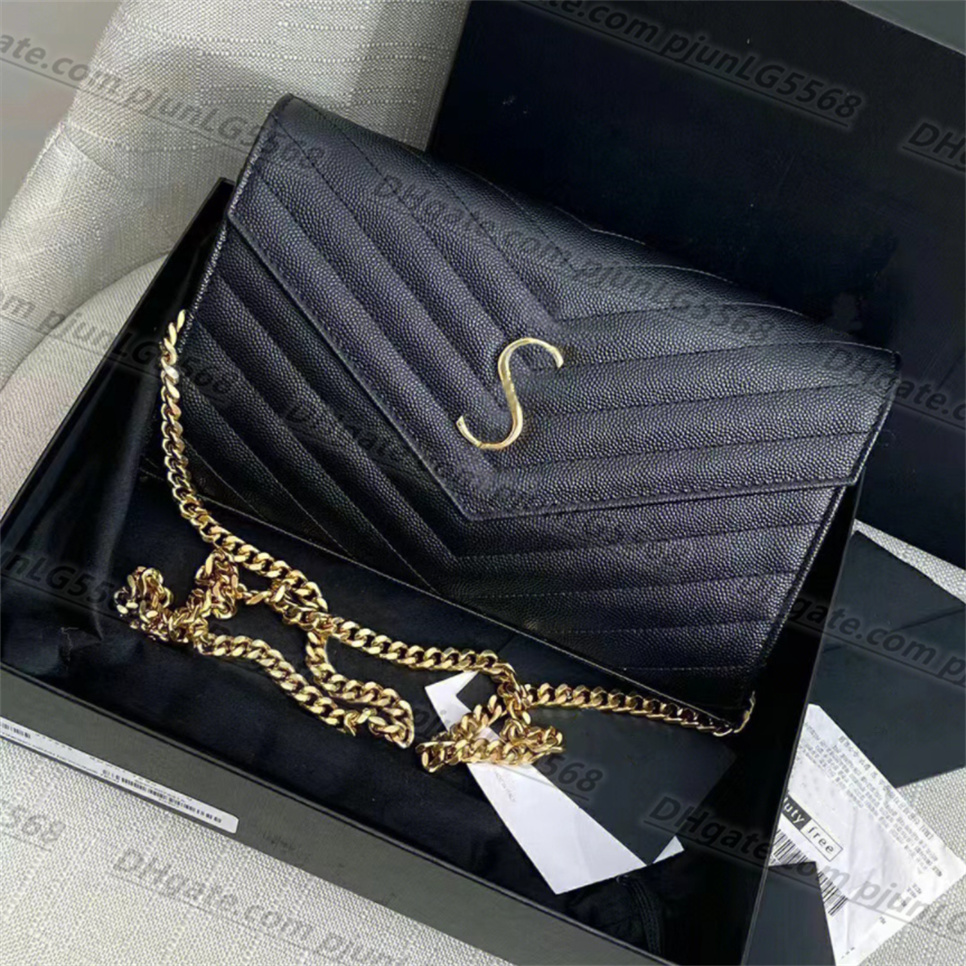 Leather clutch for women Evening Bags fashion chain purse lady shoulder bag handbag presbyopic mini package messenger bag card holder purse