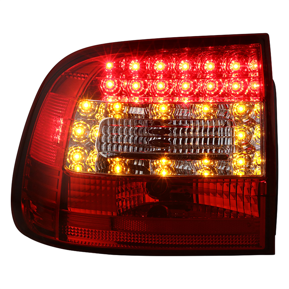 Car Taillights Assembly Fog Light Dynamic Streamer Turn Signal Indicator Rear Lamp For Porsche Cayenne 2003-2007 LED Tail Lights