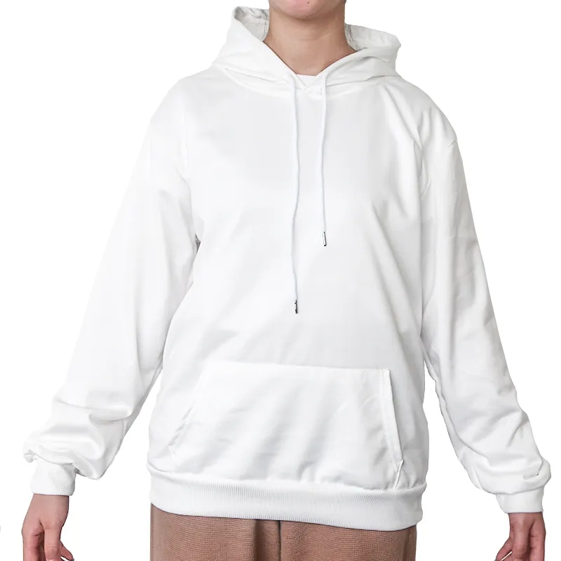 Lokaal magazijn warmtoverdracht sublimatie witte grijze hoodies lange mouw sweater met kap met luiet van gemengde maten z11 van gemengde maten