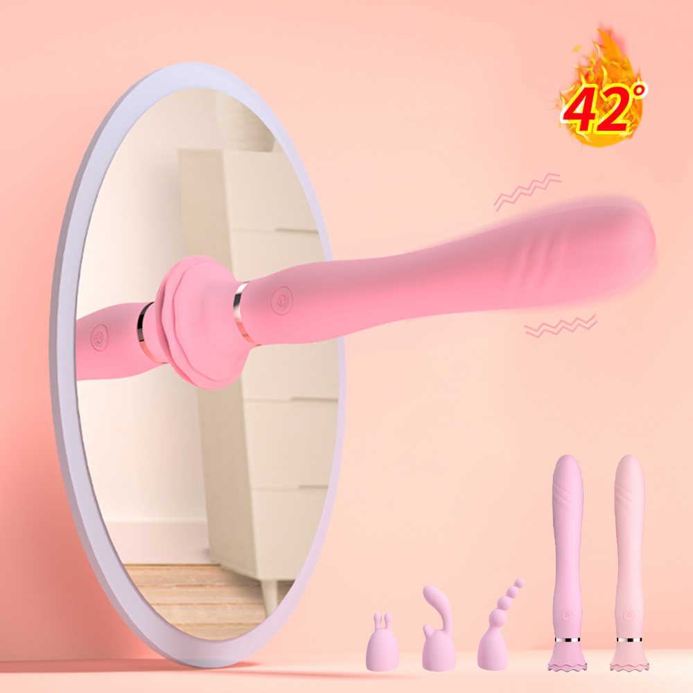 Beauty-Artikel, abnehmbarer Saugnapf, abnehmbarer Sauger, G-Punkt, 10 Vibrationen, Dual-Motoren, Massagegerät, realistischer Penis-Vibrator, Mädchen, sexy Spielzeug für Frauen