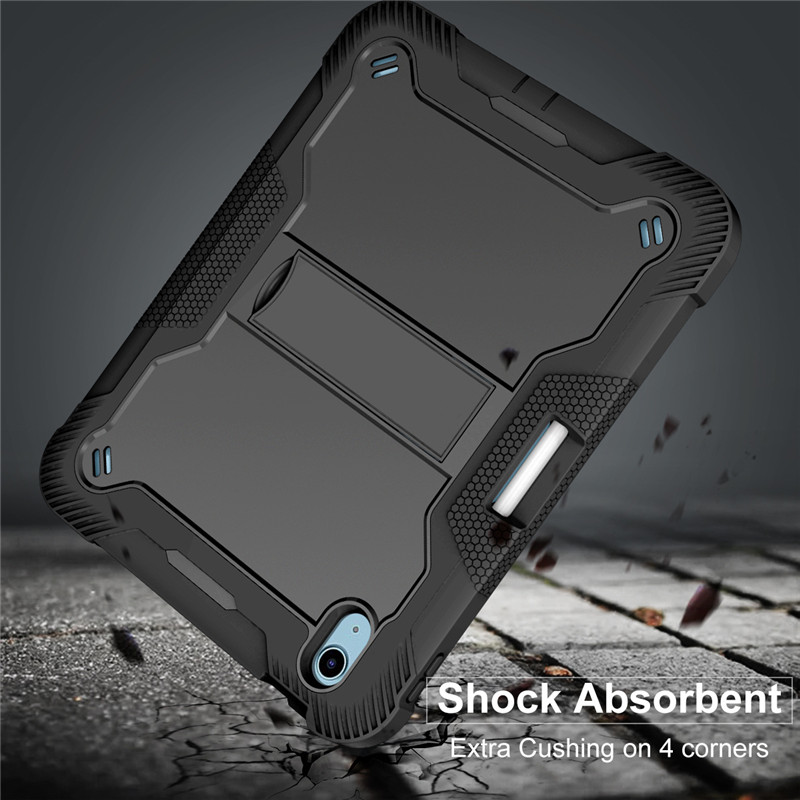 iPad 10 Mini 6 Mini5 102 11 129 Pro 97 5th 6th Heavy Duty Shockproof Defender Cover8985109のハイブリッドハードPCシリコンタブレットケースケース