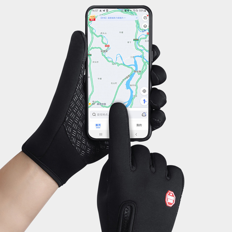 Luvas táticas luvas de inverno touchscreen quente ao ar livre ciclismo condução motocicleta luvas frias à prova dnon água antiderrapante à prova de vento luvas frias táticas