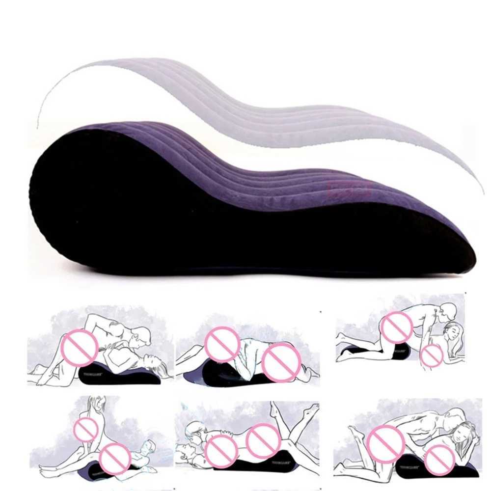 Itens de Beleza Móveis Eróticos Sofá para Casais Inflável Sexy Love Pillow Almofada Make Position Tools Gay Bed Pillows SM Toys Game