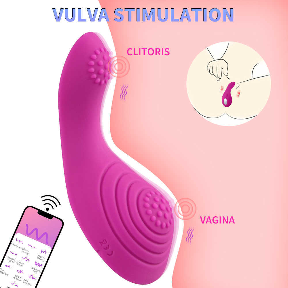 Articoli di bellezza Bluetooth Mutandine vibranti Giocattoli sexy coppie Invisibili Mutandine silenziose Vibratore G-spot Stimolatore clitorideo Dildo Adulto