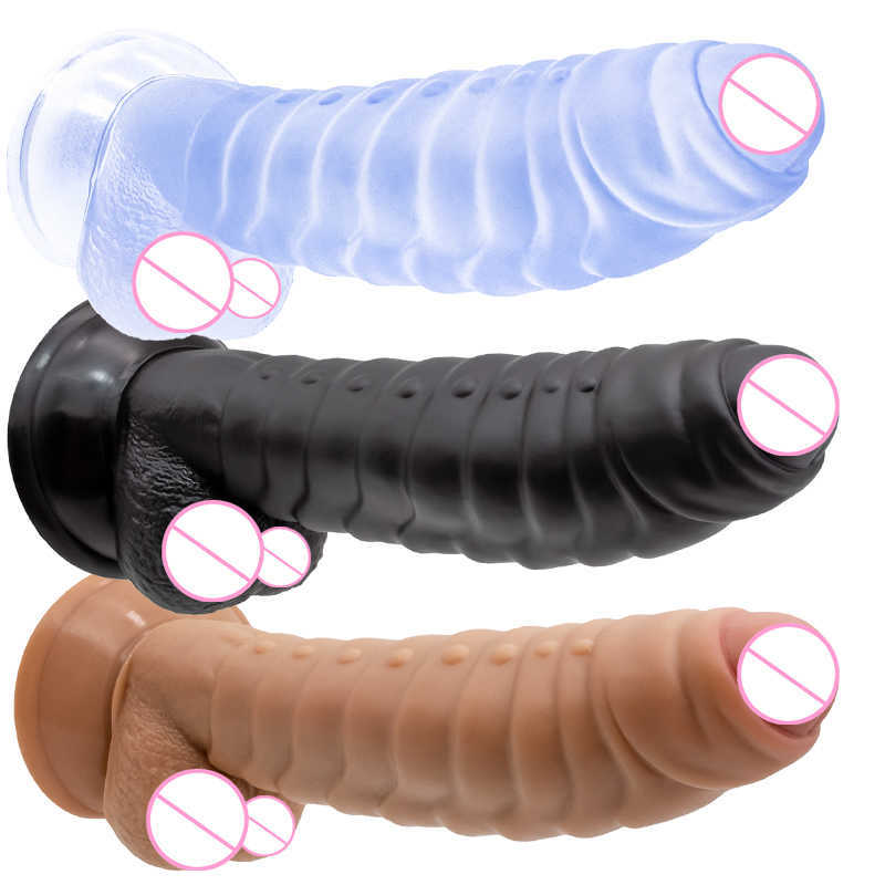 Itens de beleza Novo Dildo Realista Strapon Dildos para Mulheres Brinquedos Sensuais Brinquedo Adulto Consolador Para Mujer Pênis Mulher Erótico sexytoy Dick