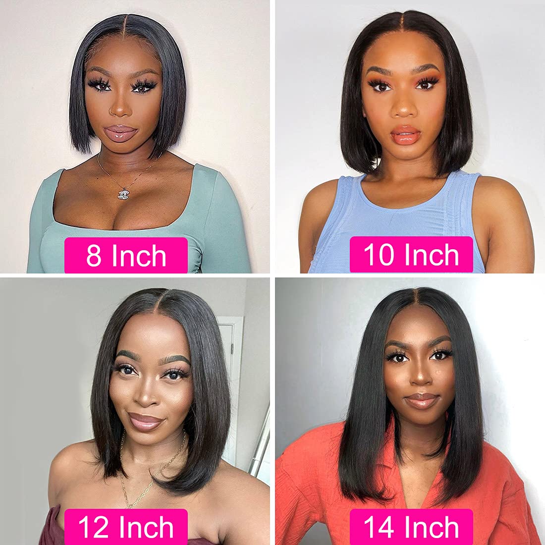 Straight Human Hair Wigs Bob Short Wigs Human Hair Human Hair Lace Frontal Wigs For Women Perruque Cheveux Humainfactory direct