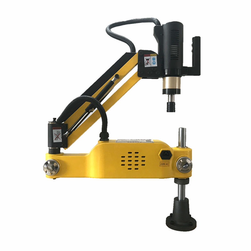 Tapping Arm M2-M12 CE CNC Electric Tapping Drilling Tapper Servo Motor Electric Vertical Universail Type Easy Arm Power Tool Threading Machine With Chucks