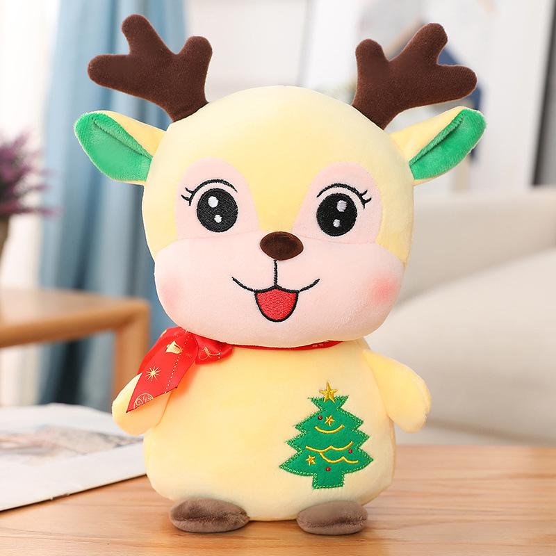 Sika Deer Doll Plush Toy Large Pillow Childrens Day Holiday Gift Stuffed Decoration Sleep Companion Christmas