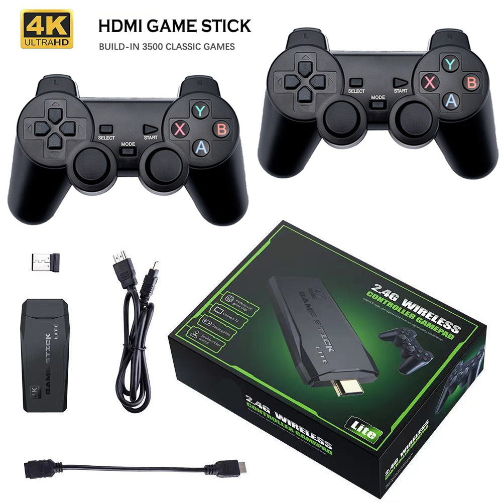 Vidéo Console de jeu Handheld M8 Wireless 24g HD Arcade PS1 Home TV Mini Retro Jeux Double Play Game Game Controller6792930