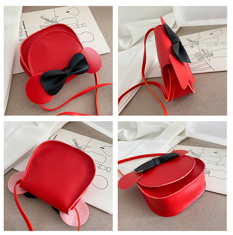 Söta handväskor Små flickor Mini-axelväska för barn Mode myntväska PU-läder Messenger-väska för barn