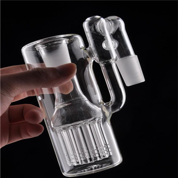 Schwerkraftglas-Bong-Bubbler, Rauchpfeife, Wasserpfeifen, Recycler, DAB-Rigs, Wasserbongs mit 18-mm-Schüssel, Aschefänger