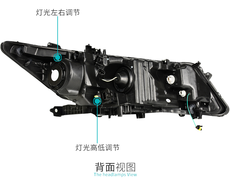 Światło działające w ciągu dnia dla Honda Concept Reflight Assemble 11-13 Streamer Wskaźnik skrętu Przedanie Lampa Lampa Reflektory Akcesoria samochodowe