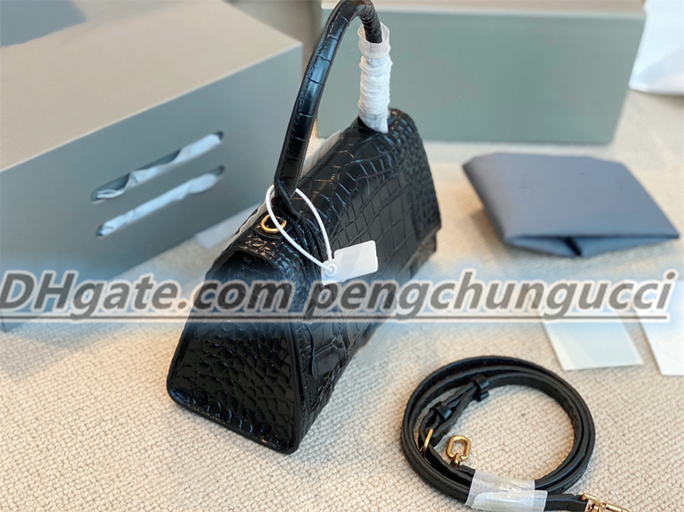 5A Top-Handtasche, Designer-Geldbörse, Umhängetasche, Umhängetasche, Geldbörsen, Handtaschen, Halbmond-Tramp-Schnalle, Leder, reines Krokodil, Einzelhandtasche, Damen-Luxus-Geldbörsen