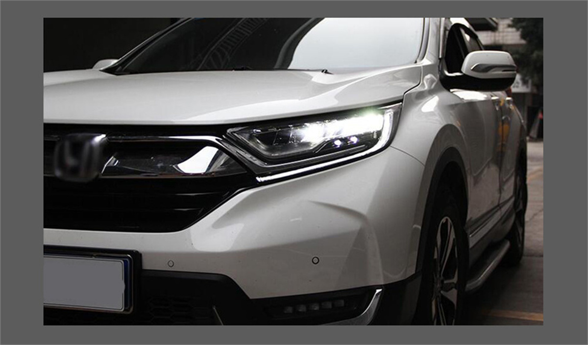 Car Headlights Assembly Dynamic Streamer Turn Signal Indicator Lighting Accessories For Honda CR-V LED Headlight Front Lamp