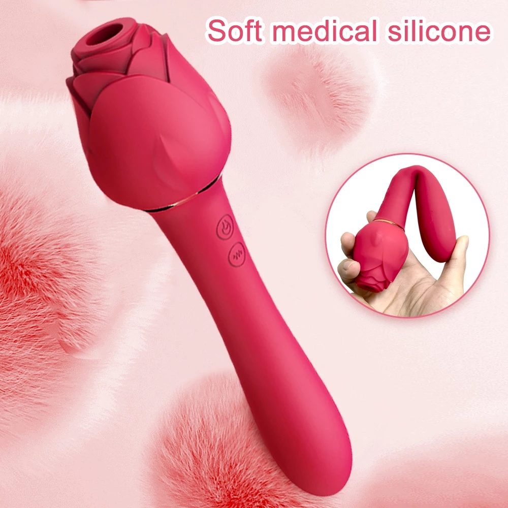 Vibrerende roze clitoriszuiger vacuüm stimulator seksspeeltje_voghion.com