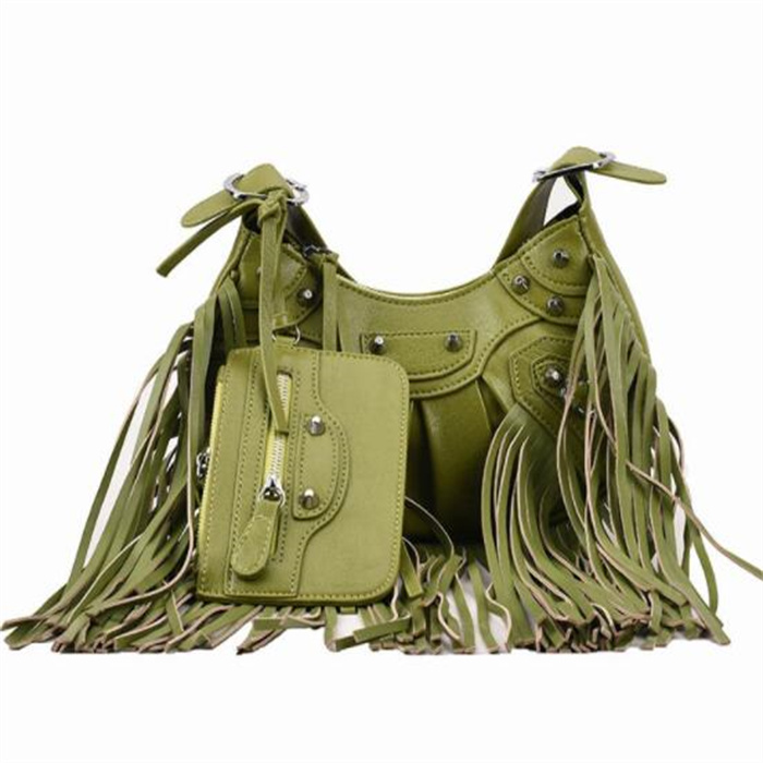 Masowe torby mody marki to torby wieczorne projektant Tassel Nit Ladies ramię pod pachami Kobiety Messenger Hobo Bags297n