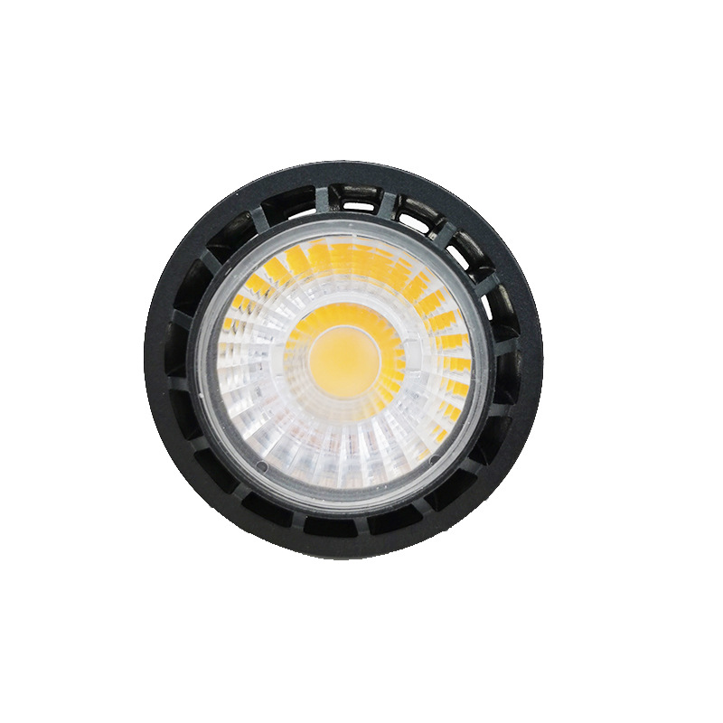 Dimmable LED Spotlight 5W COB Light Bulbs E26 E27 GU10 MR16 15/24/45/60 degree Beam Angle 110V 220V for Home Office Table Lamp Downlight