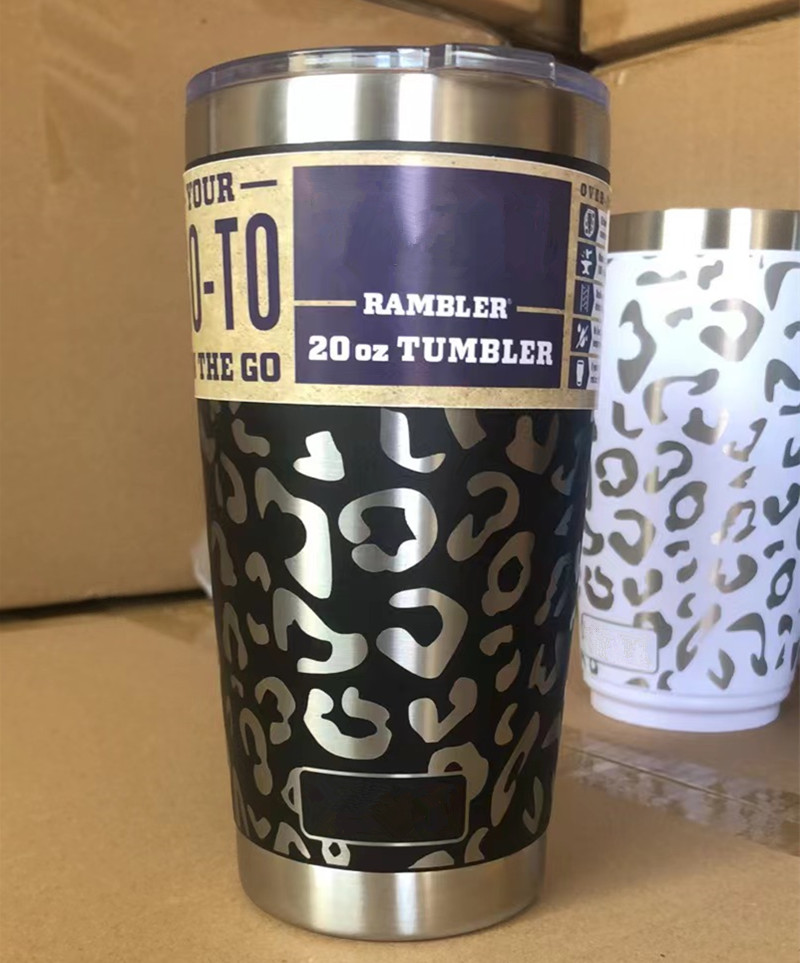 20 OZ Hydratatie Gear 304 Rvs Skinny Tumbler Vacuüm Geïsoleerde Rechte Cup Met Deksels Bier Koffie Mok Bril